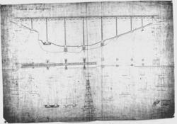 Tegning av Solberg viadukt