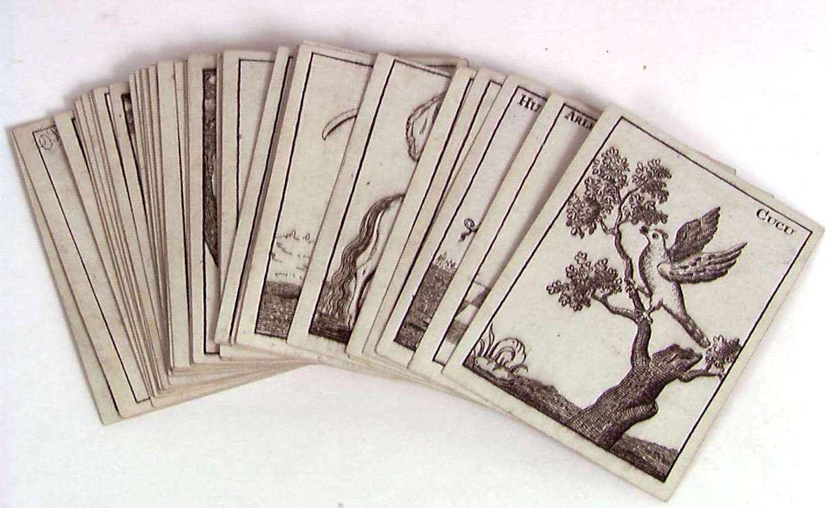 Kortspill, gnav - Norsk Folkemuseum / DigitaltMuseum
