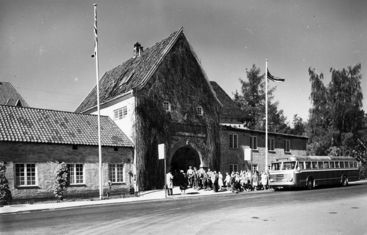 Inngangspartiet, Norsk Folkemuseum, 1958.