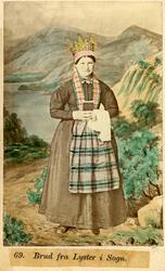 69. Brud fra Lyster i Sogn.