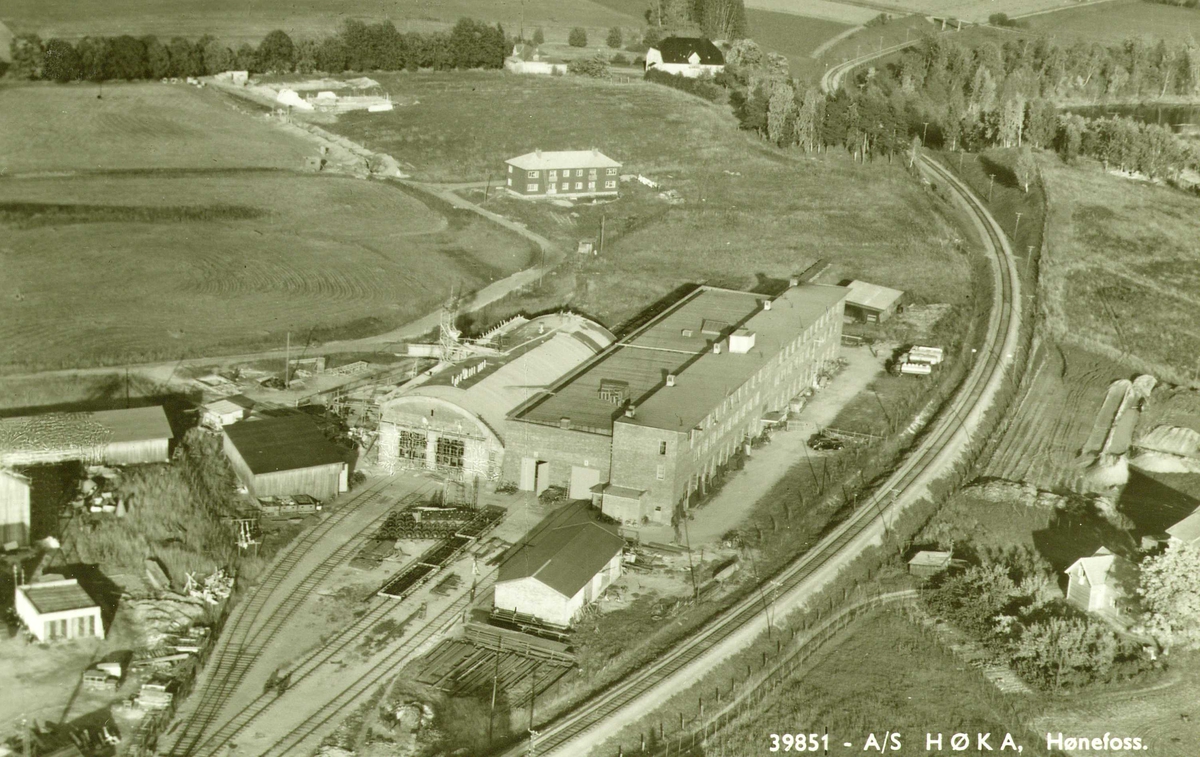 Høka-Frabrikken, Hønefoss, som laget HØKA-trikkene (1946-1969)