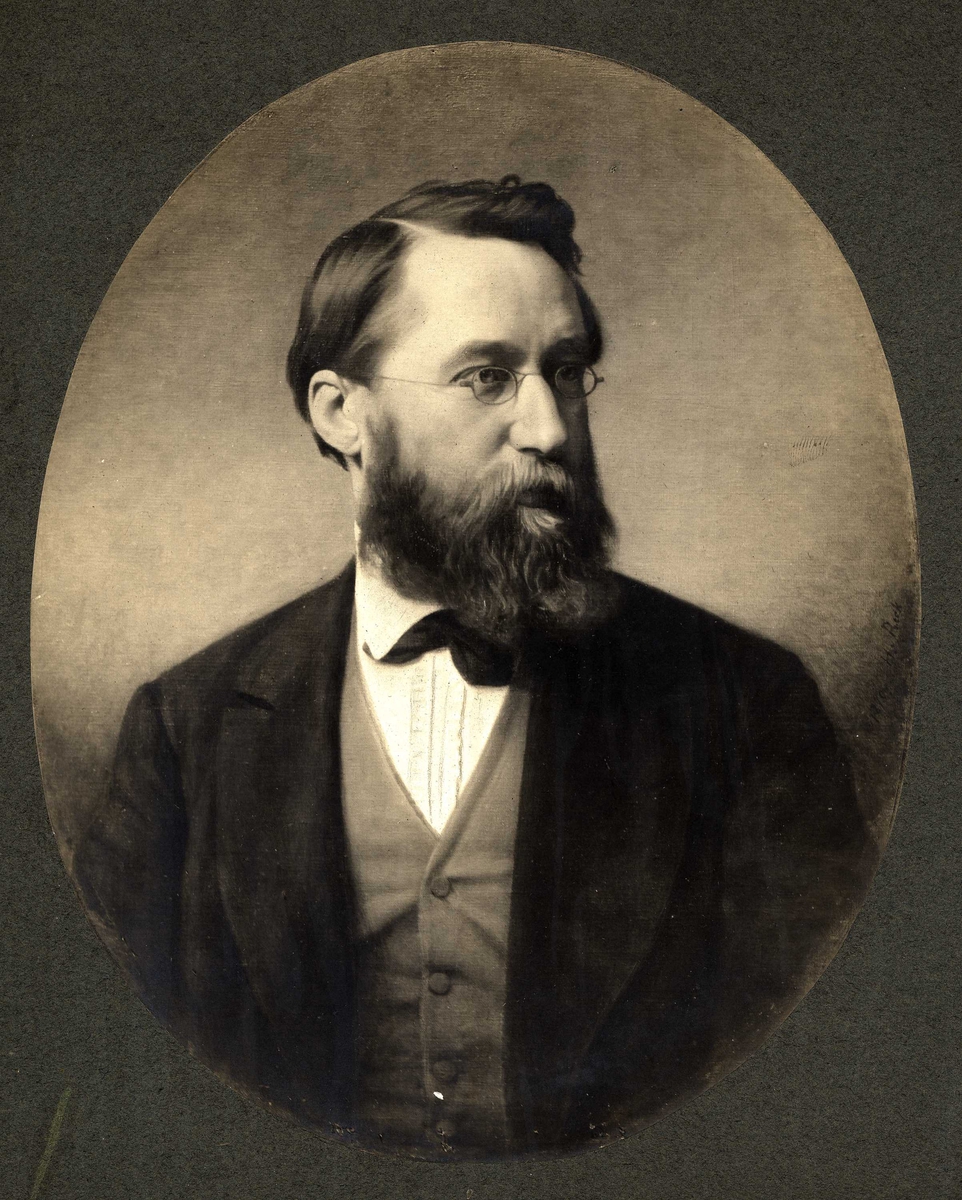 Portrett av Hans Fredrik Gude.