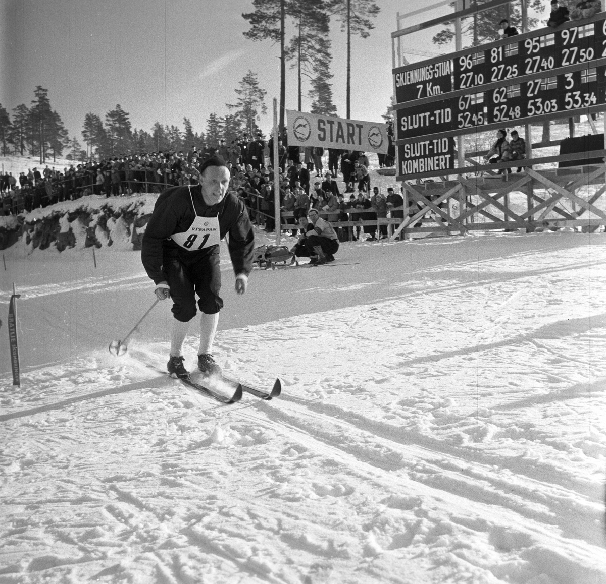 Serie. Håkon Brusveen, Sverre Stenersen, Hallgeir Brenden.
Fotografert 1953-59.