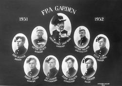 Montasje, staben i Garden 1931-1932