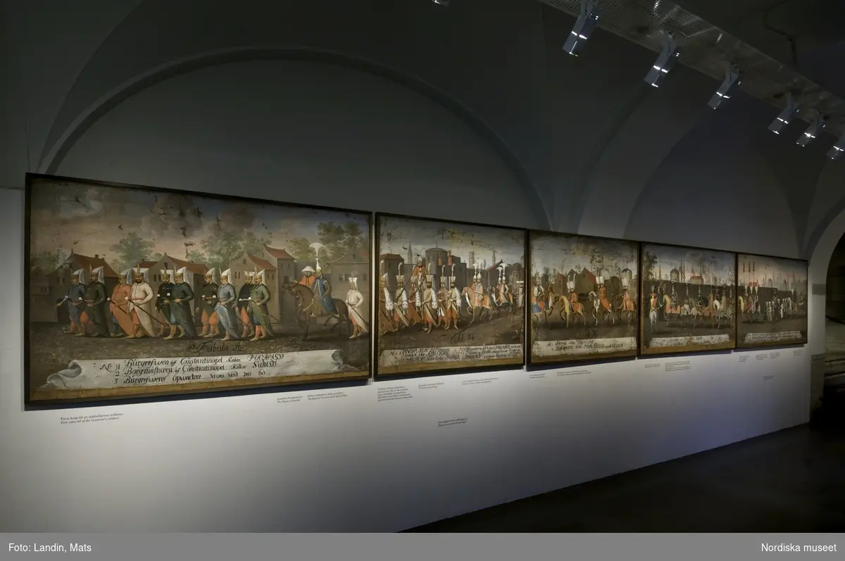 Utställning Rålambska tavlorna, 9 målningar visas 2007. Som sändebud för Karl X Gustav vistades krigsrådet Claes Rålamb nio månader i Istanbul 1657 - 1658. Efter hemkomsten lät Rålamb beställa en svit på 20 stora målningar som skildrade den unge sultanen Mehmed IV:s högtidliga procession genom Istanbul den 24 september 1657 på väg till den årliga höstjakten. Nio av de märkliga målningarna visaades under sommaren 2007 i museets hallplan.