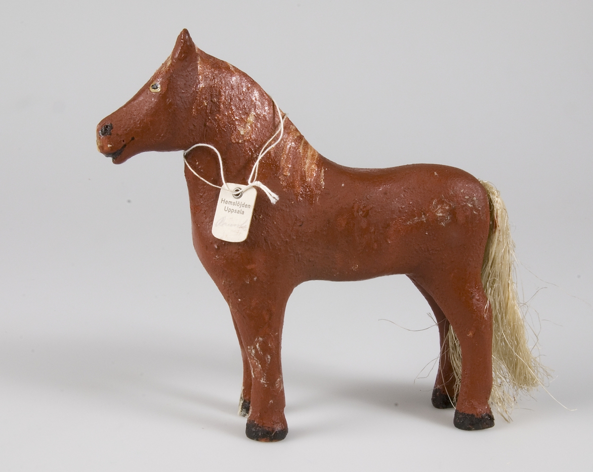 Leksaksdjuret föreställer en häst