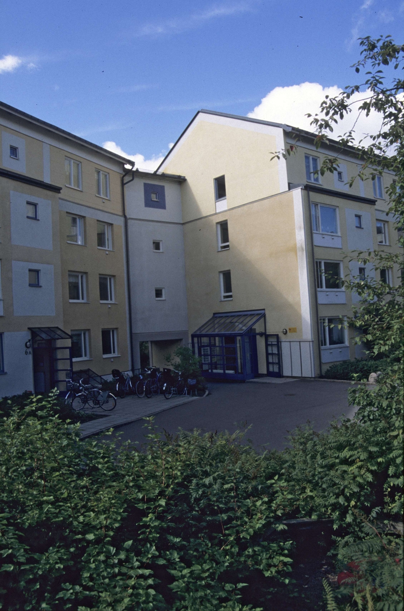 Verkmästargatan, kvarteret Arkitekten, Sala backe, Uppsala 2001