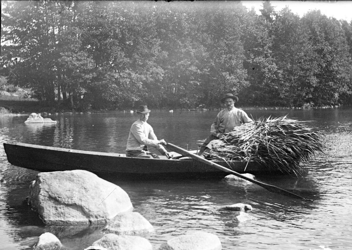 Vasstäkt på Långsjön, Björklinge socken, Uppland, före 1929