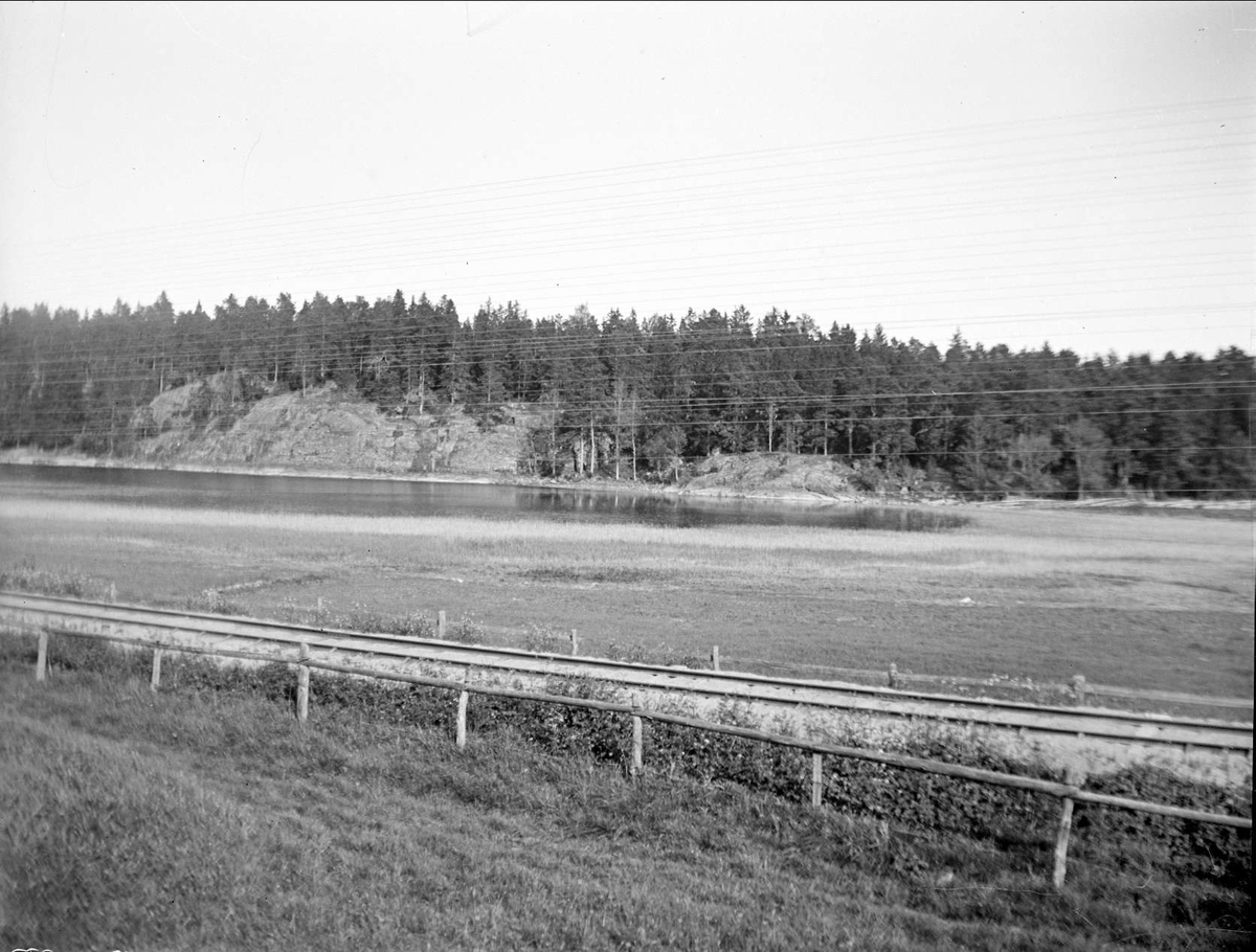 Lillsjön, Almunge socken, Uppland juni 1924