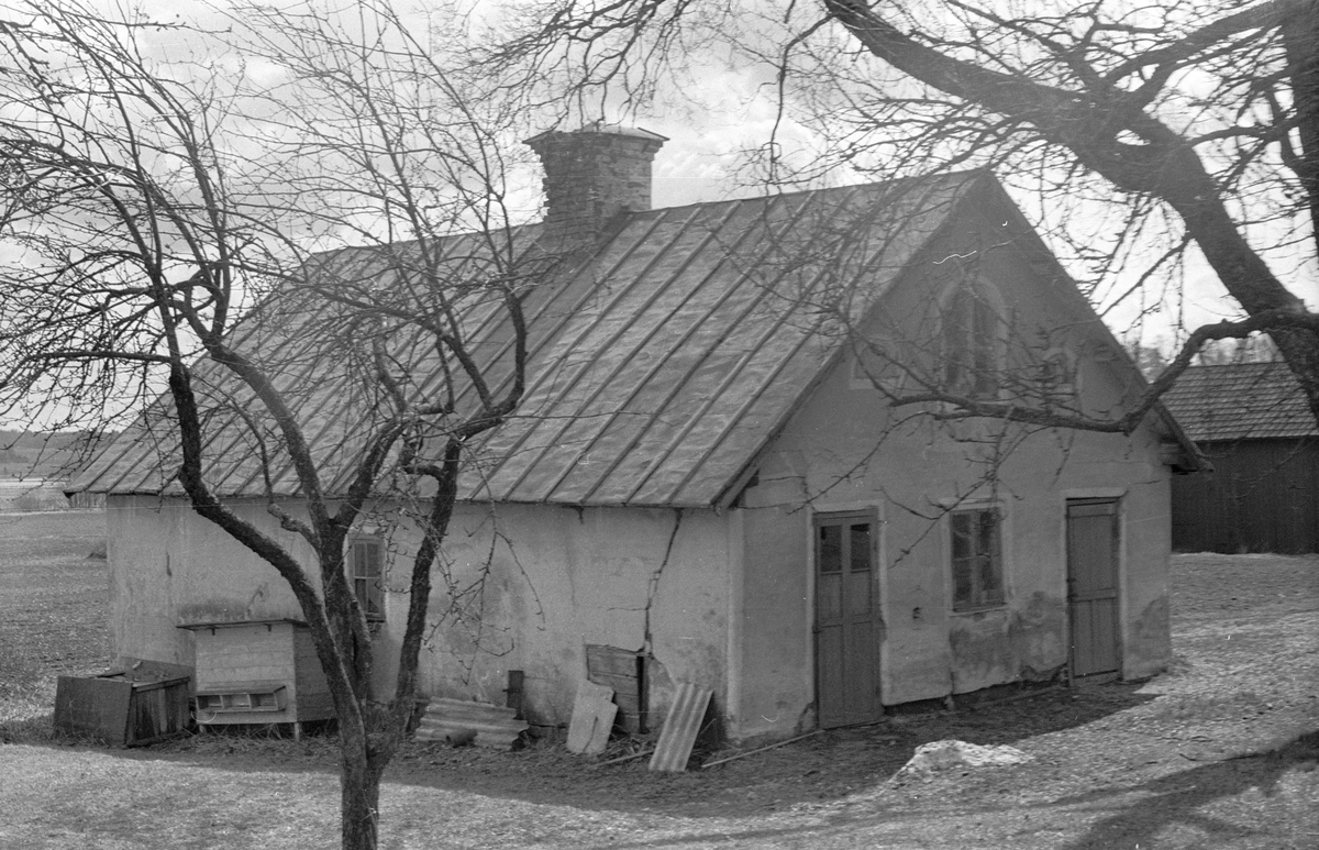 Snickarbod, Uggelsta 1:1, Uggelsta, Lena socken, Uppland 1977