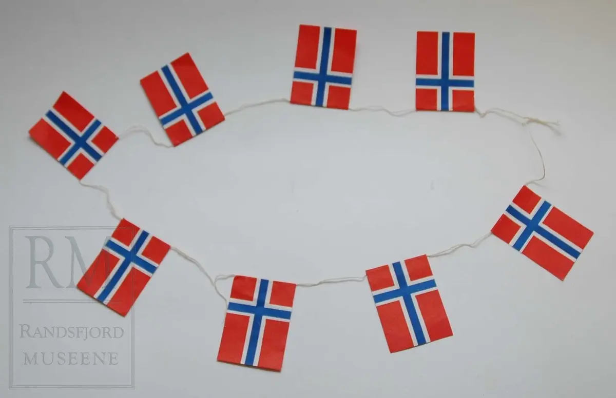Juletrepynt, norske flagg