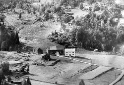 Flyfoto Sangesland og Mønsås i Laudal.
