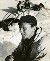 Portrett fra serien "Tidens menn om Tiedemann" laget av rekl