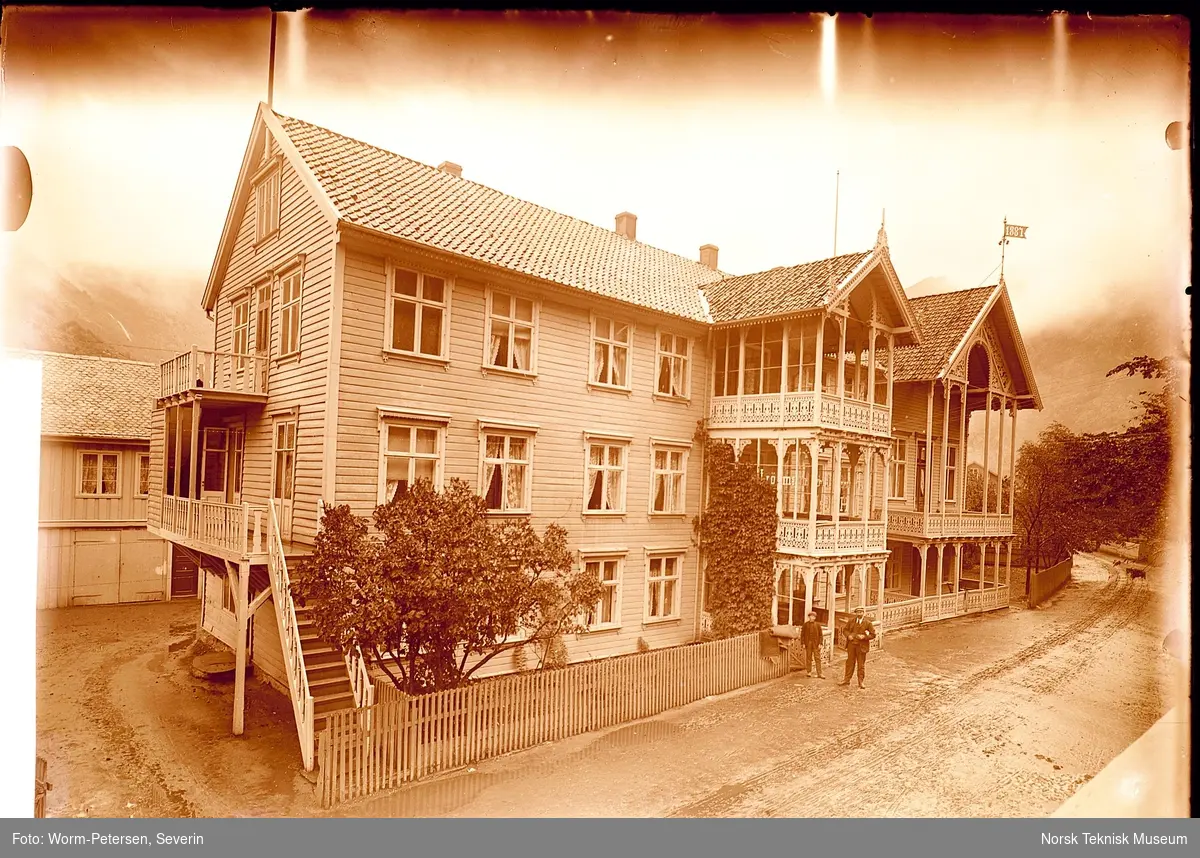 Lindstrøms Hotel Lærdal I Sogn Og Fjordane Norsk Teknisk Museum