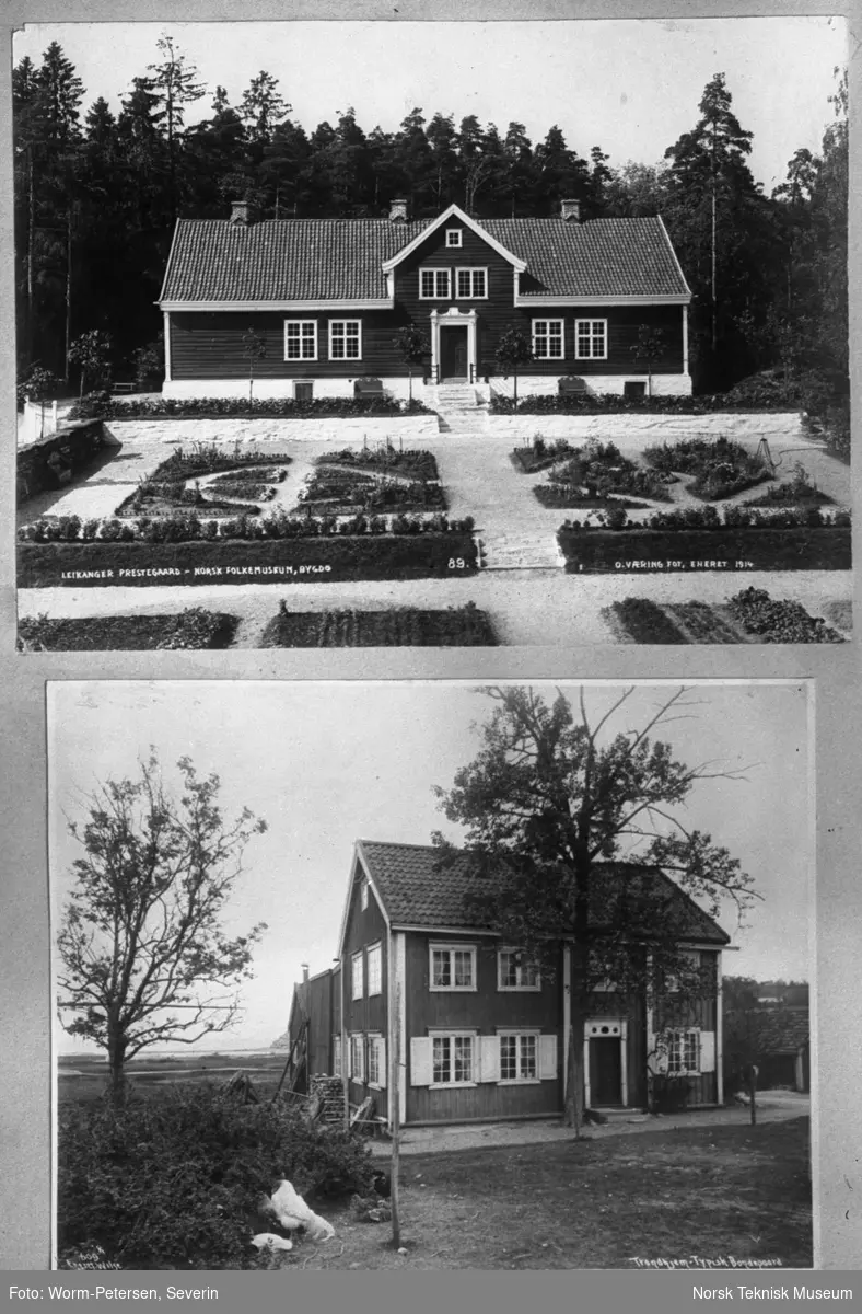 Leianger prestegård og gård fra Trøndelag, Norsk Folkemuseum