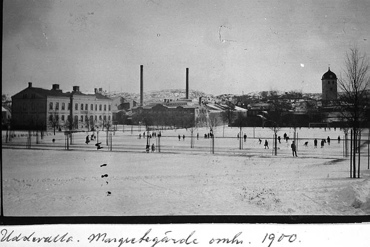"Uddevalla. Margretegärde omkring 1900"