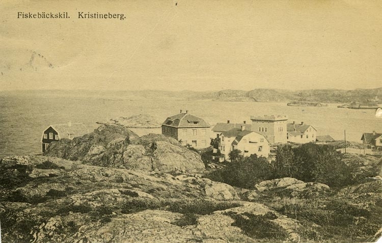 Notering på kortet: Fiskebäckskil. Kristineberg.
