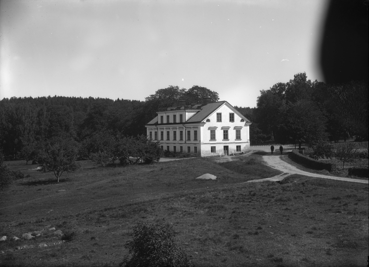 Krägga gård, Övergrans socken, Uppland, vy från sydväst