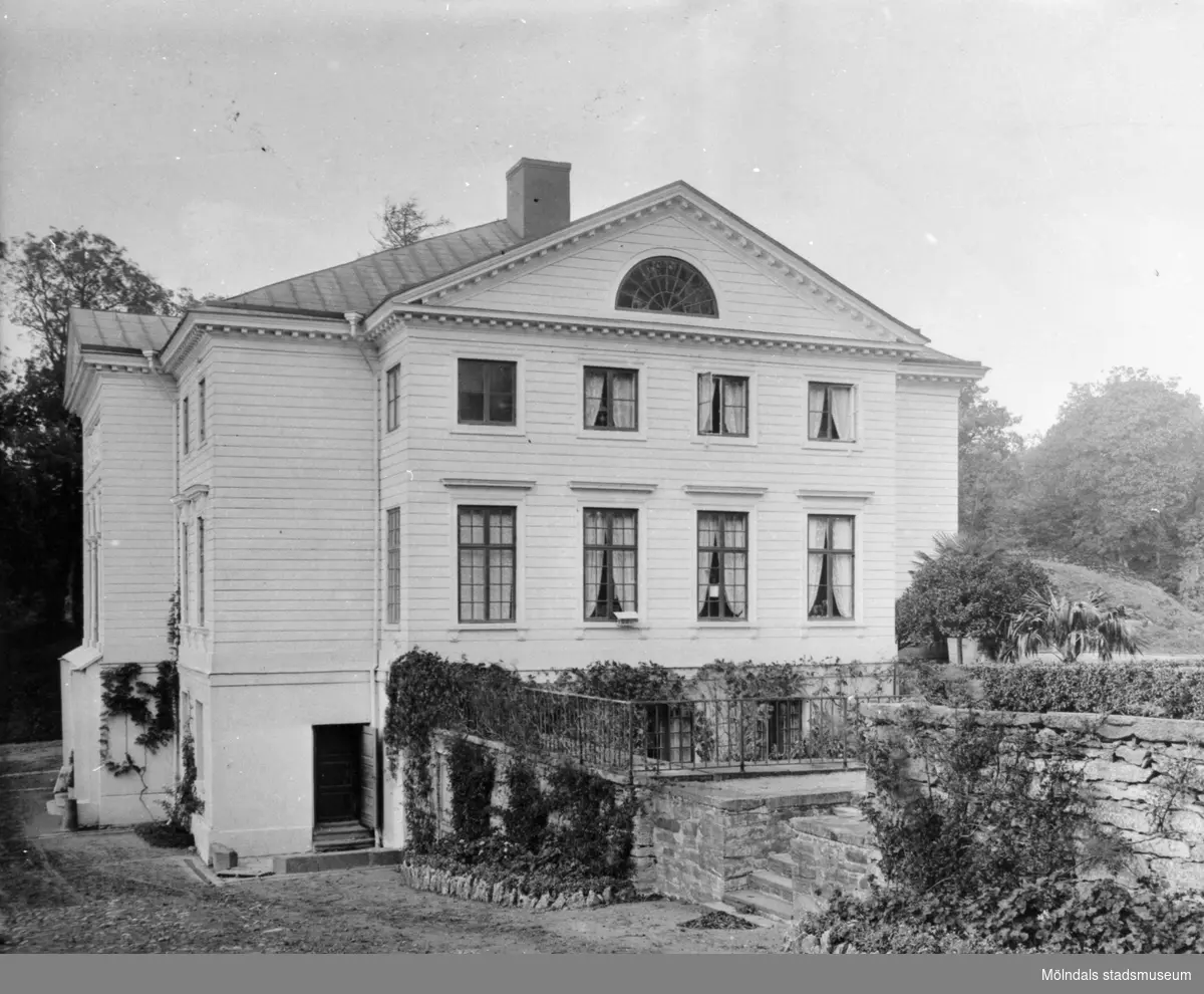 Gunnebo slotts östra fasad, 1930-tal.