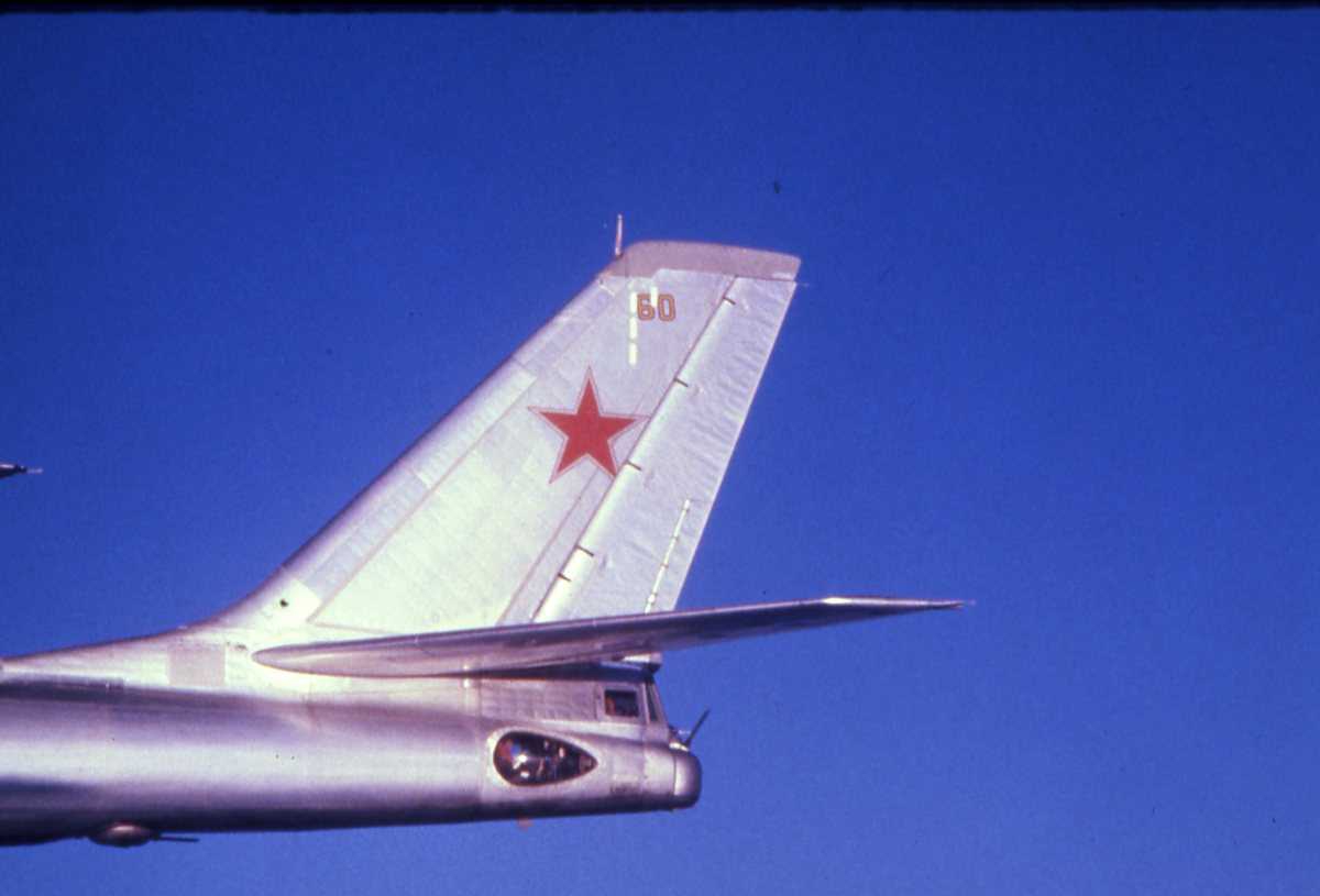 Russisk fly av typen Bear B med nr. 60.