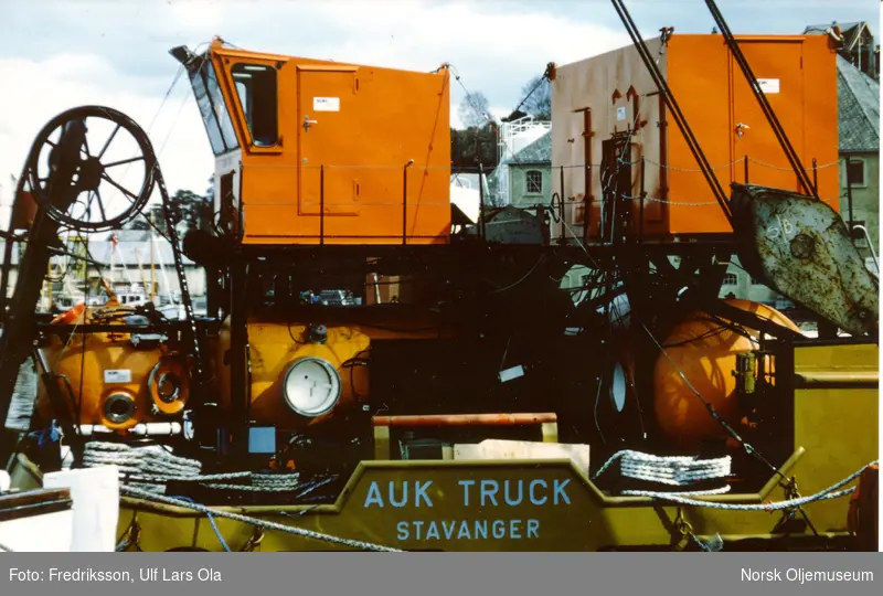 ScanDive sitt dykkersystem på Auk Truck i Åndalsnes. 