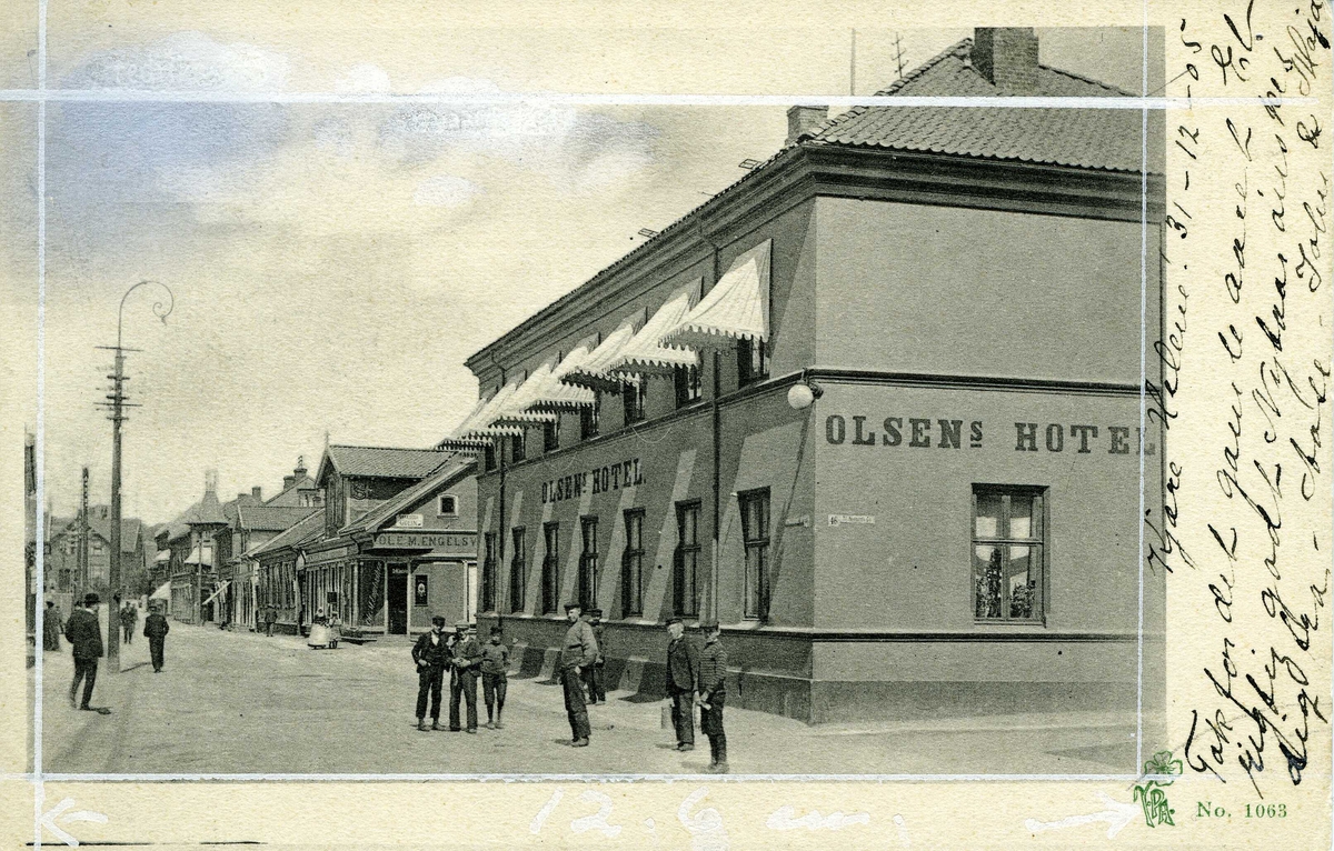 Fredrikstad Vestsiden Sentrum Nygaardsgaten 46 Th Olsens Hotel Deretter Kom Grand Hotel 