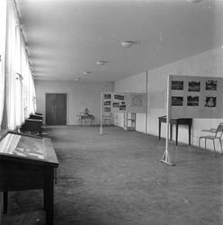 Fra utgravningene på Hunn-feltet i Borge  1951. Hunn-utstill