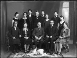 Ukjent familiegruppe, ant 1925-1930 ca. Ant fra Sarpsborg-di
