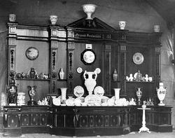 En serie bilder på glassplater. Brukt som illustrasjoner i A