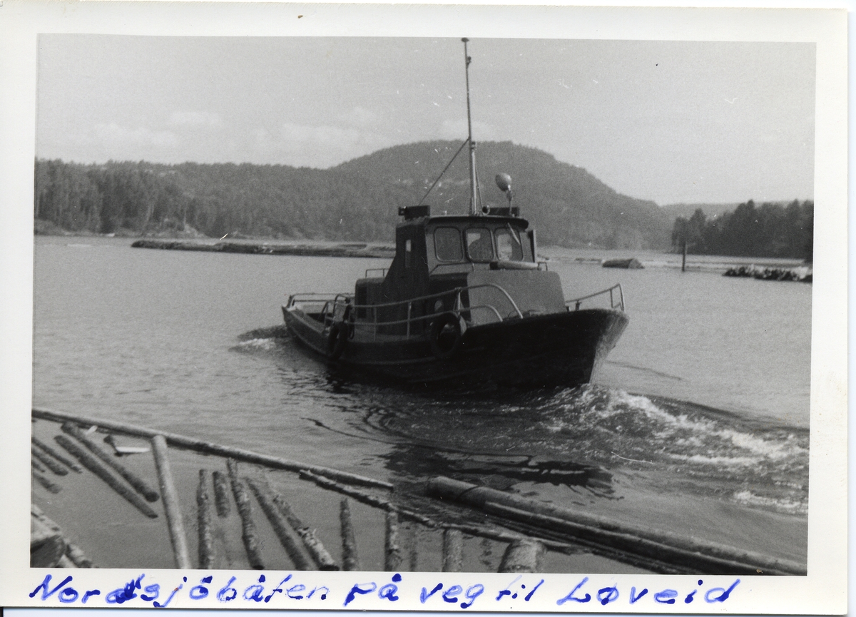 "Norsjøbåten" på veg til Løveid