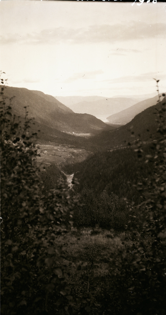 Gjøyst, Tinn. Fra Prestsæter, 1918