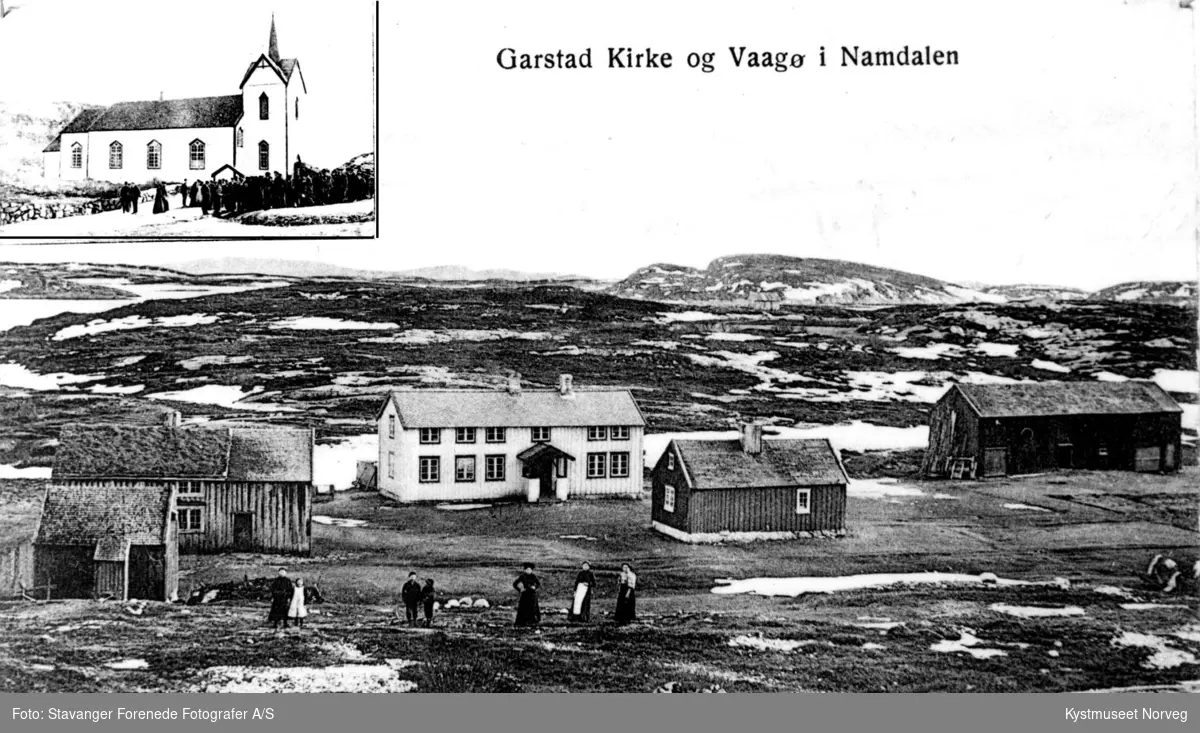 Vikna kommune, Garstad Kirke og Vågøya