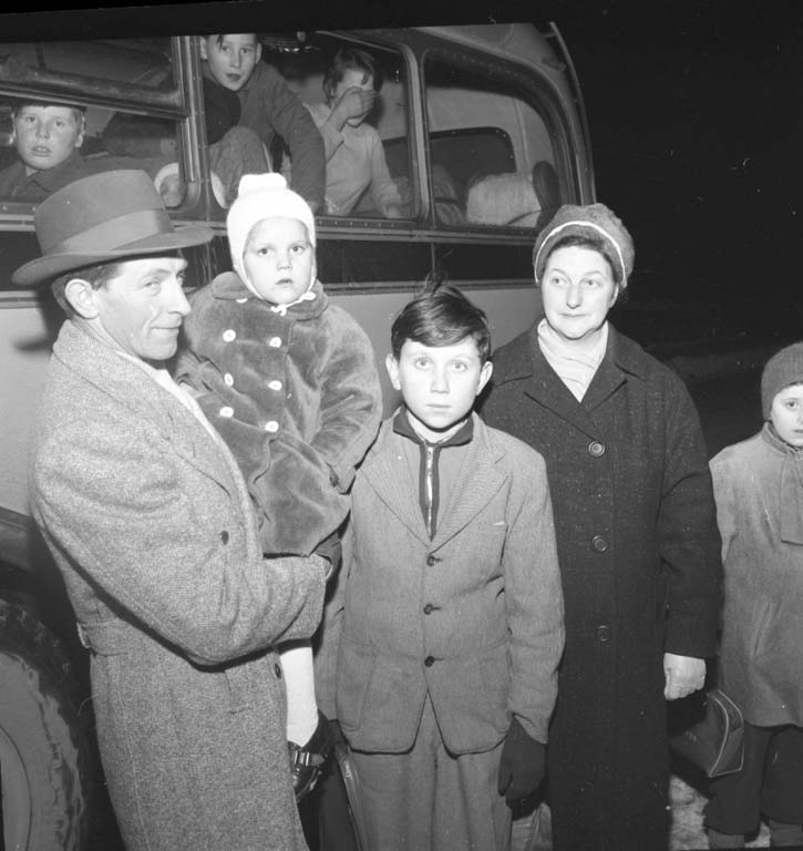 "Tyska flyktingbarn December 1959"