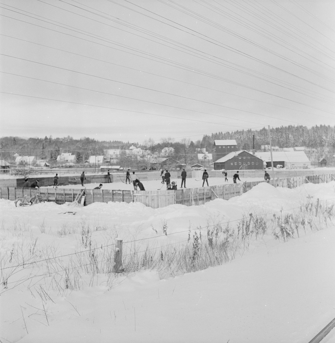 Ishockeyplan, Uppland 1959