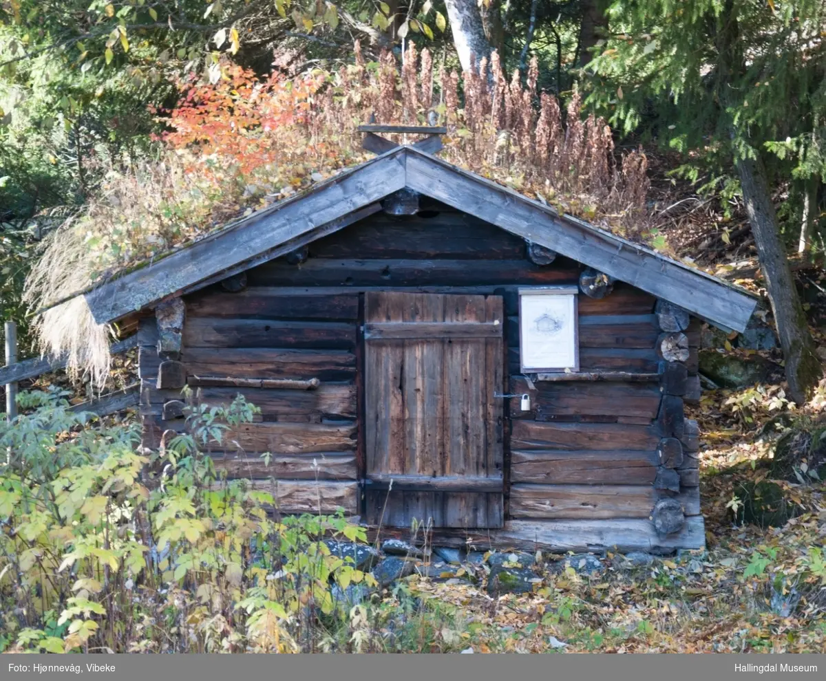 Badstue fra Rudningsdokken på Torpo - Ål Bygdamuseum, Leksvol