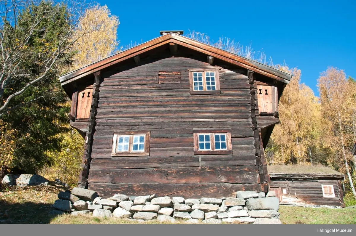 Loftstue Fra Jøto Noss På Ål Bygdamuseum Leksvol Hallingdal Museum