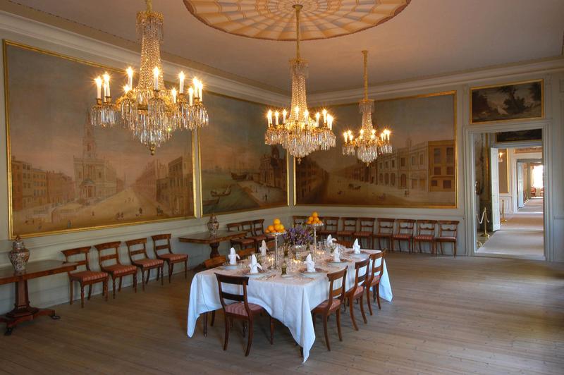 The dining room in the royal residence Stiftsgården (Foto/Photo)