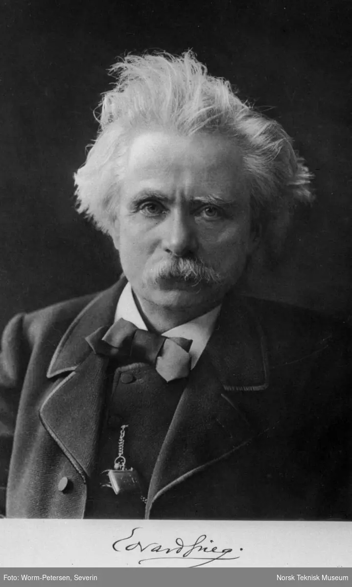 Edvard Grieg - portrett