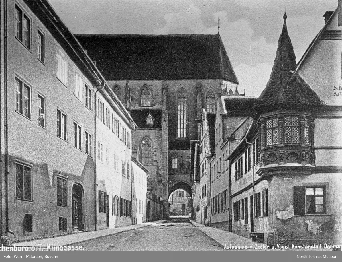 Rothenburg ob der Tauber: Klinggasse