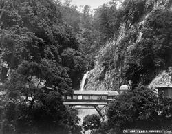 Vannfall. Nunobiki, Kobe, Japan.