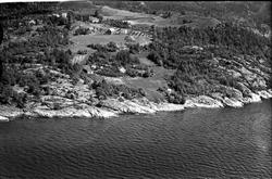 Gård marker trær svaberg fjord
