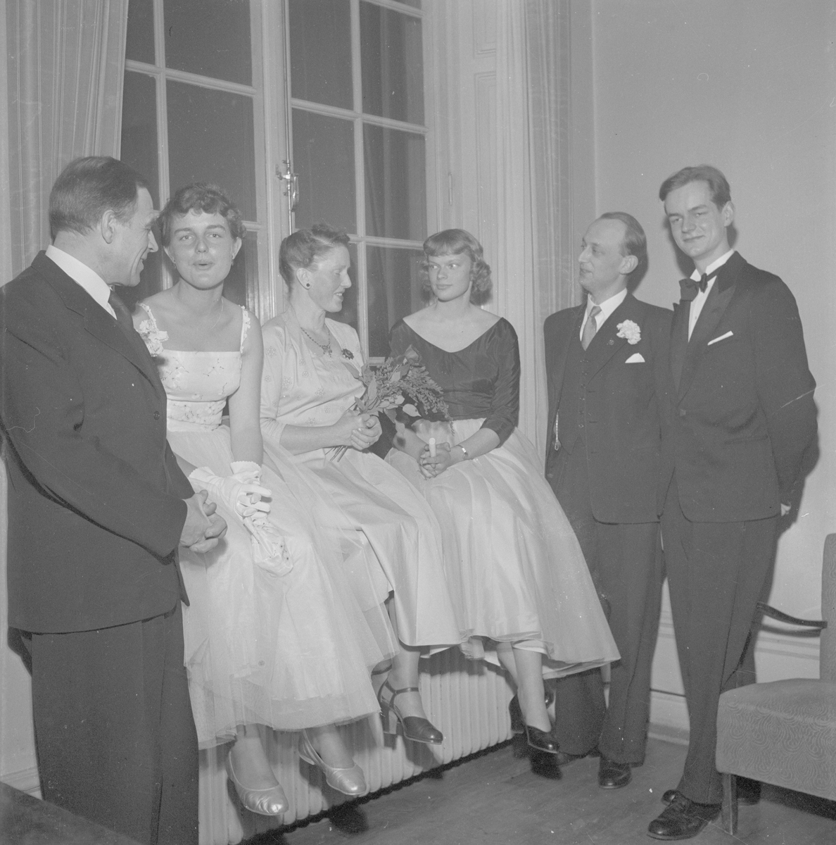 Estniska studentföreningen på Göteborgs nation, Uppsala april 1955