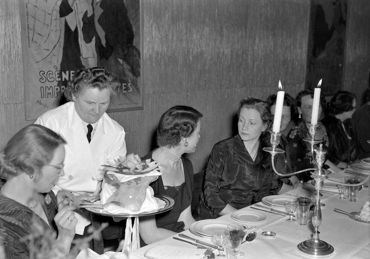 Middagsselskap i Kunstindustrimuseet og Handelsstandens Hus