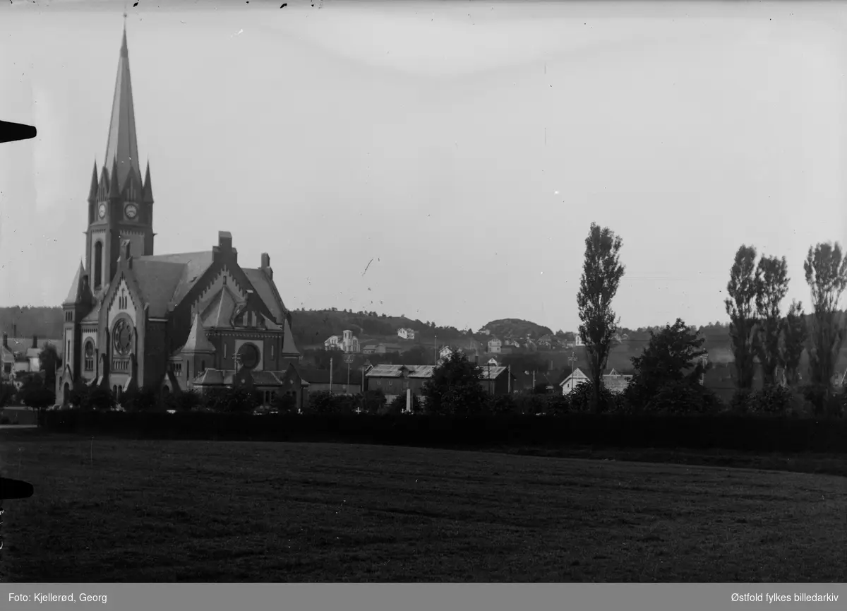 Sandefjord kirke1909.