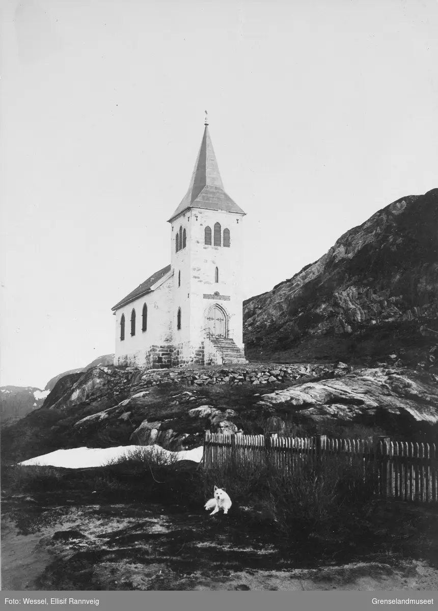 Kong Oscar IIs kapell i Grense Jakobselv før 1897
