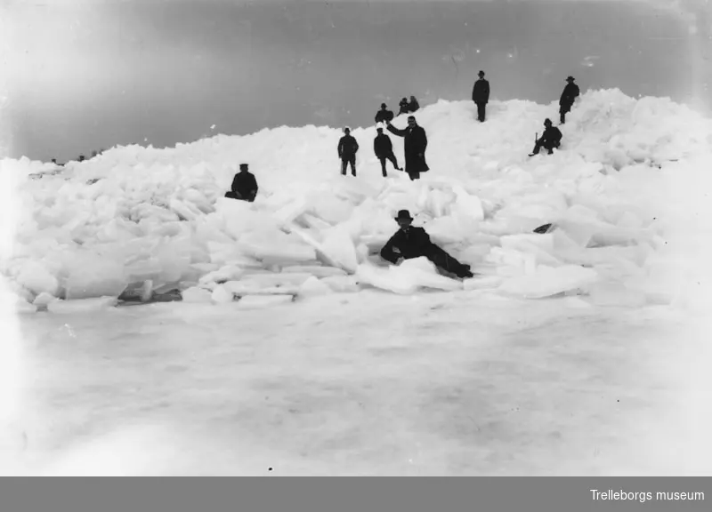 Snö och isvinter 1940.