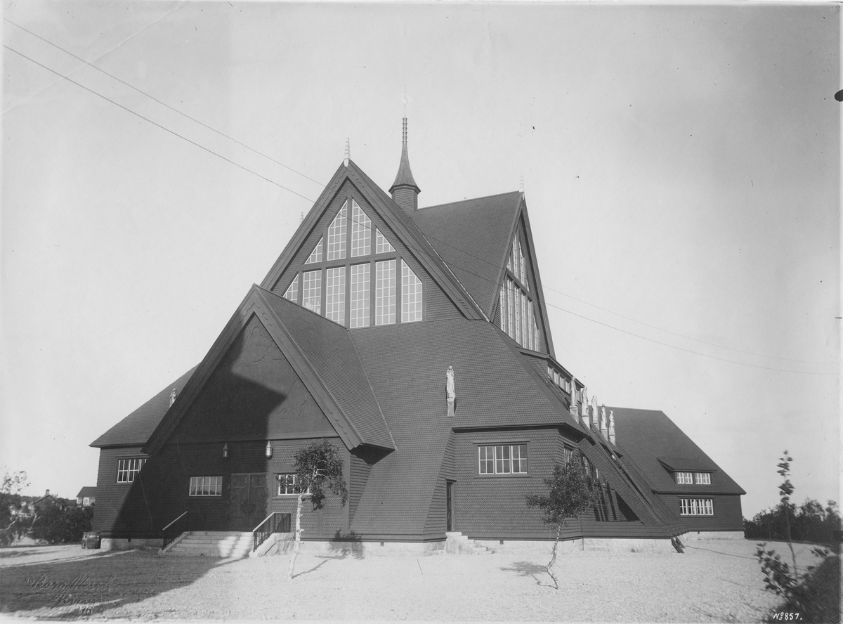 Kyrkan i Kiruna (Kirunavaara).