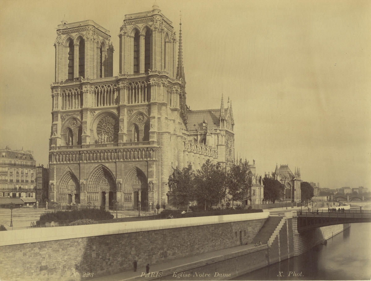 Notre Dame, Paris, 1886.