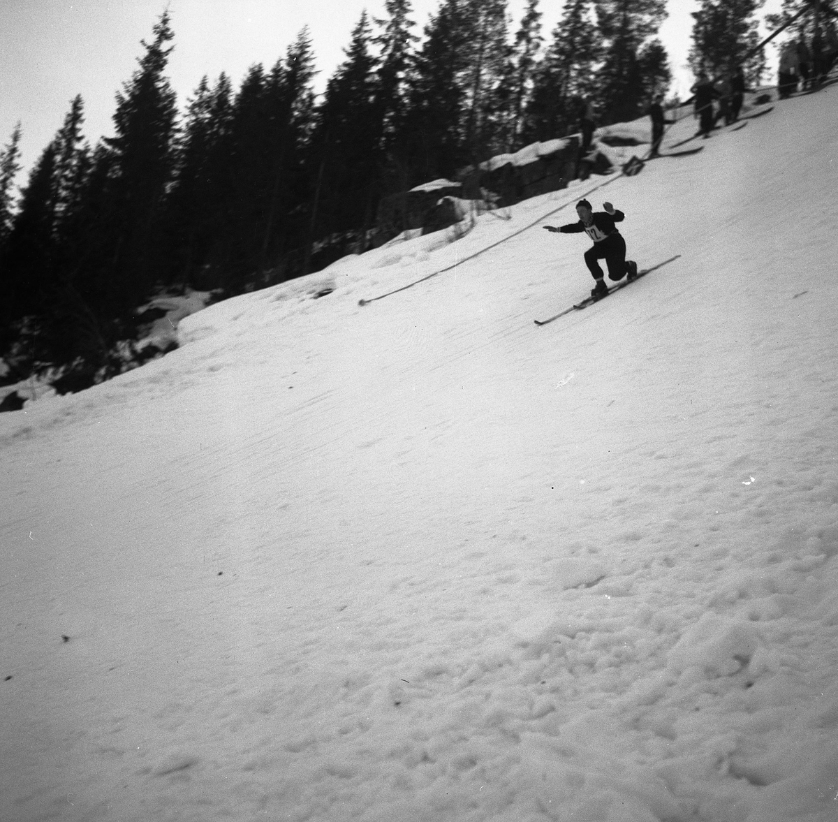 Kongsberg skier Svein Lien in action