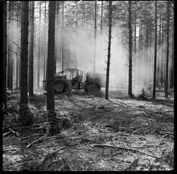 Traktordemonstrasjon i Eggemoen.